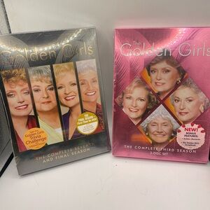 The Golden Girls DVD Seasons 3 & 7 Box Sets - Pink & Silver
